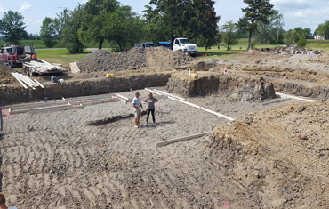 Dynamic Excavating Septic backhoe back hoe Maintenance Drainage Landscaping septic installs