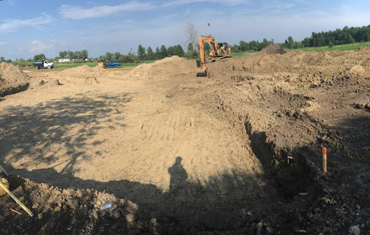 Dynamic Excavating Septic backhoe back hoe Maintenance Drainage Landscaping septic installs